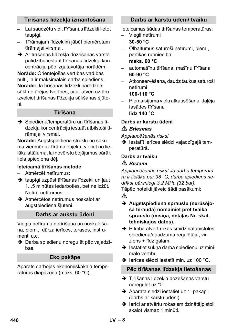 Karcher HDS 8-18-4 C User Manual | Page 446 / 496