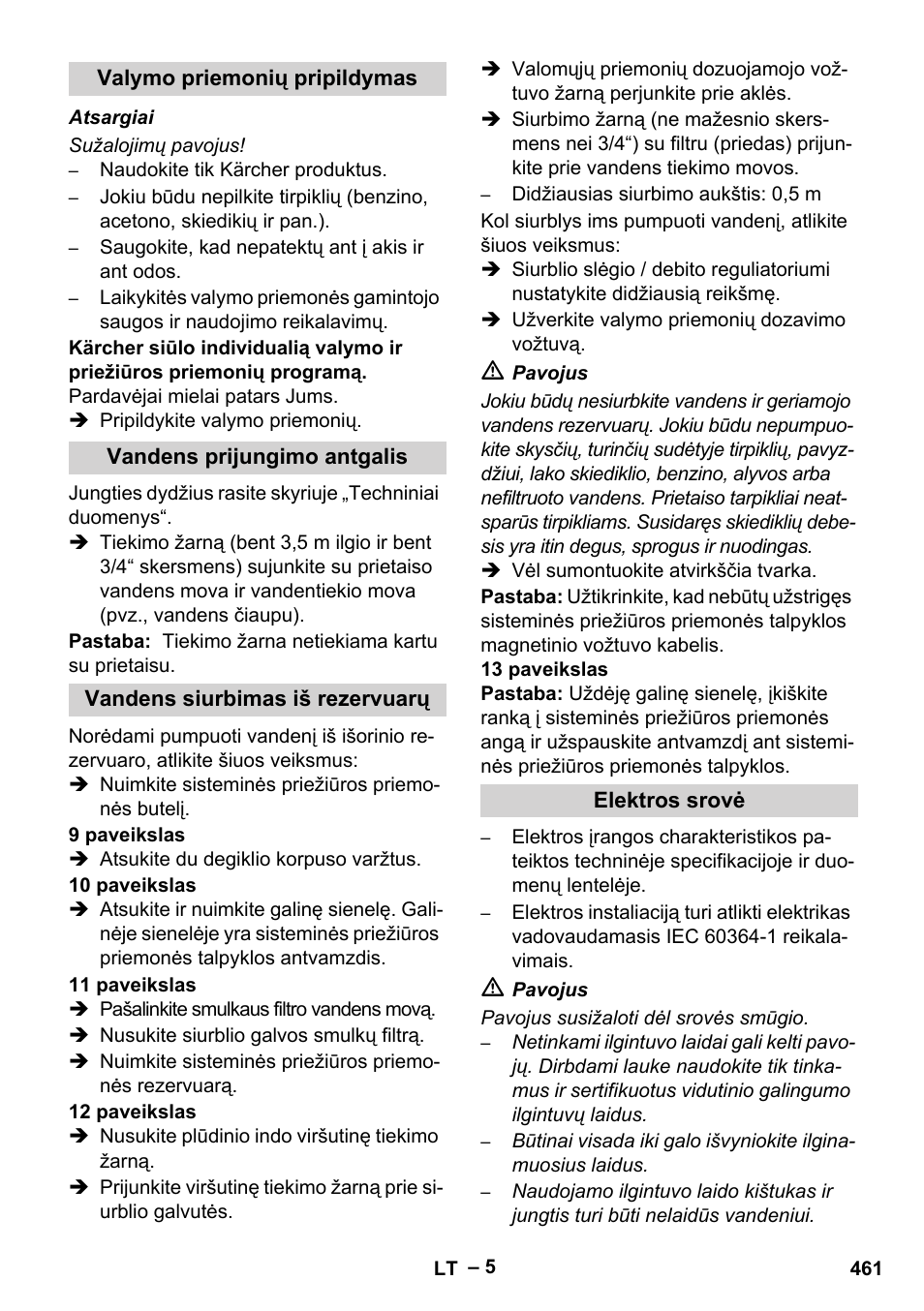 Karcher HDS 8-18-4 C User Manual | Page 461 / 496