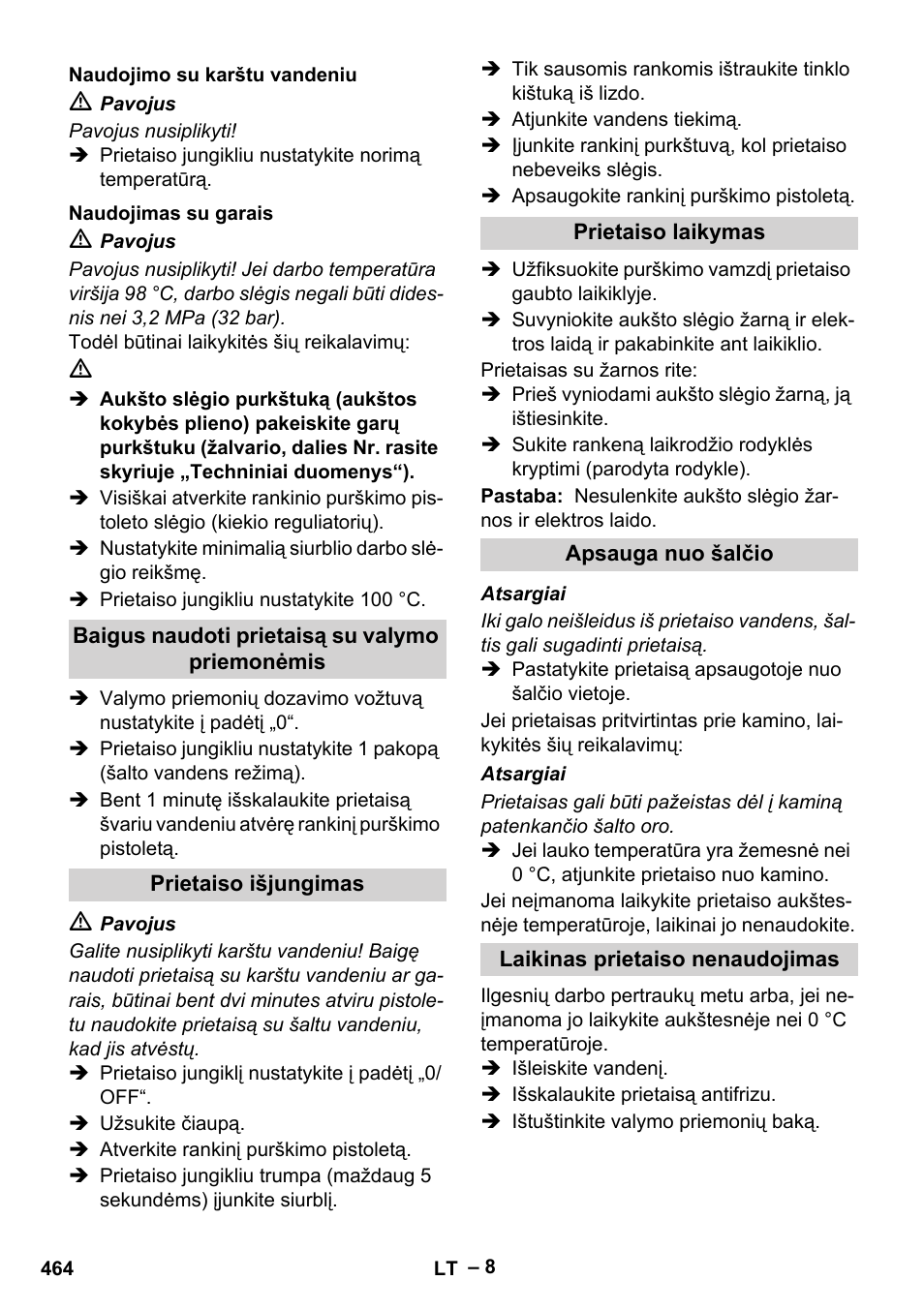 Karcher HDS 8-18-4 C User Manual | Page 464 / 496
