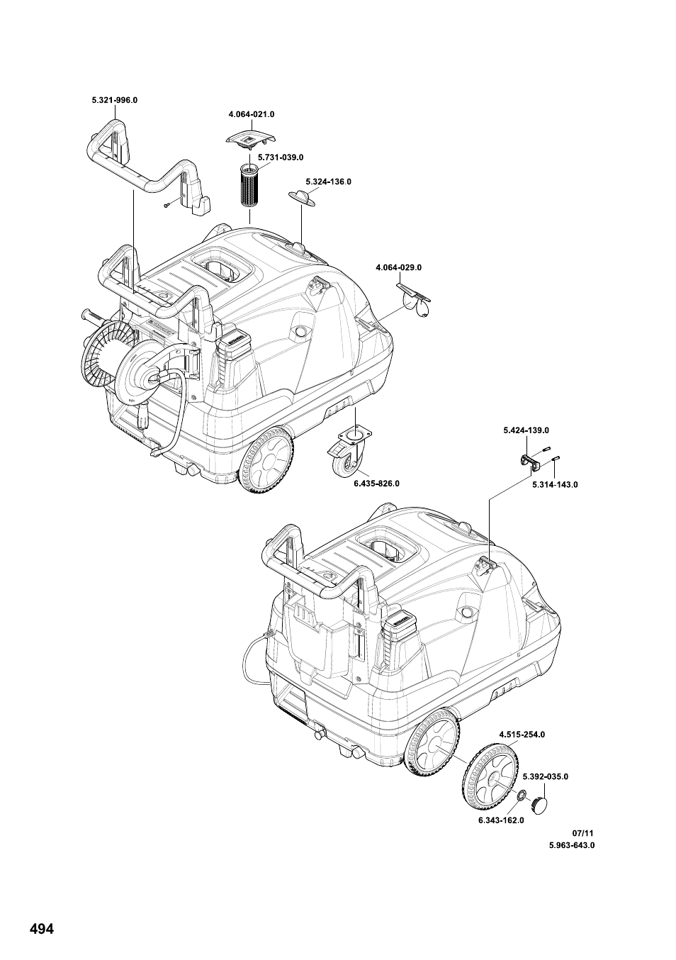 Karcher HDS 8-18-4 C User Manual | Page 494 / 496