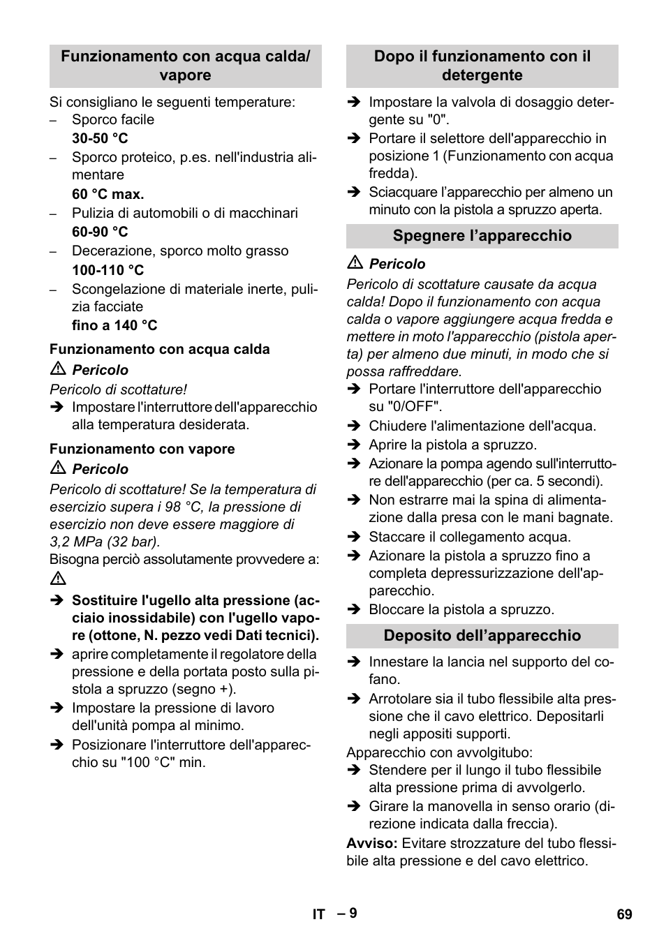 Karcher HDS 8-18-4 C User Manual | Page 69 / 496