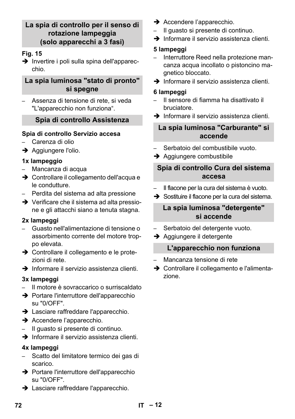 Karcher HDS 8-18-4 C User Manual | Page 72 / 496