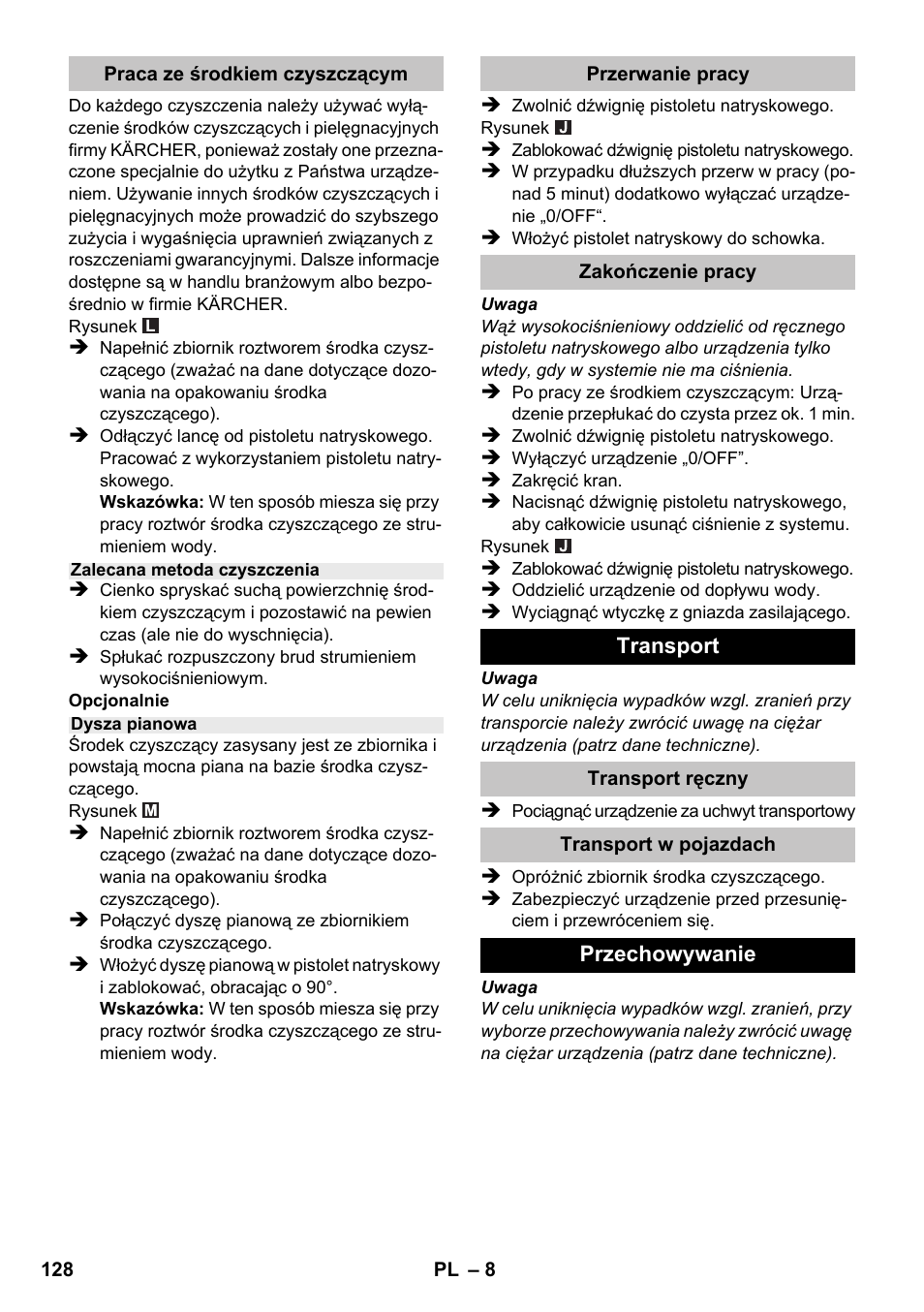 Karcher K 2 Premium User Manual | Page 128 / 196