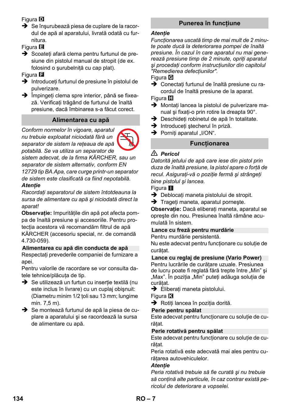 Karcher K 2 Premium User Manual | Page 134 / 196