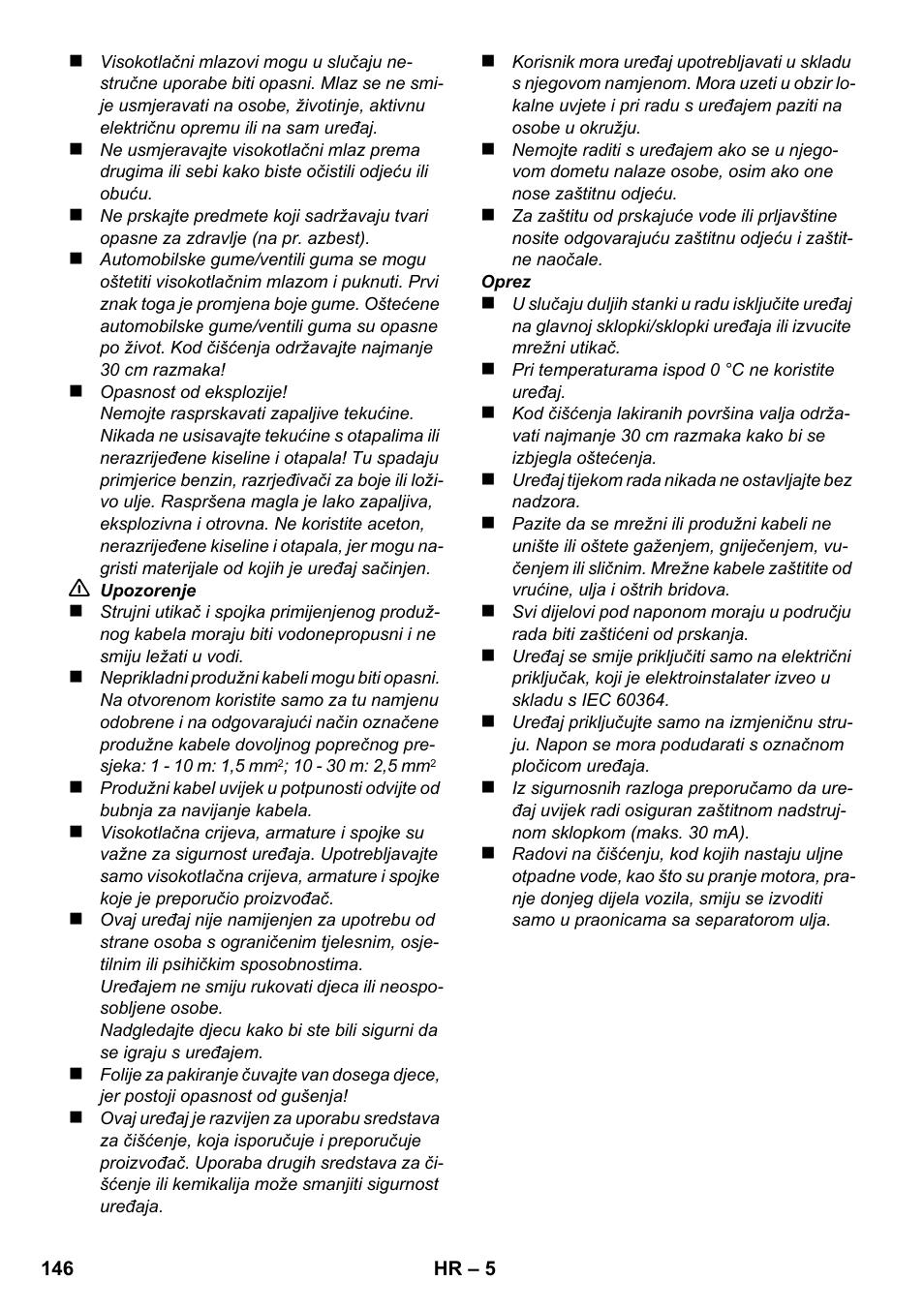 Karcher K 2 Premium User Manual | Page 146 / 196