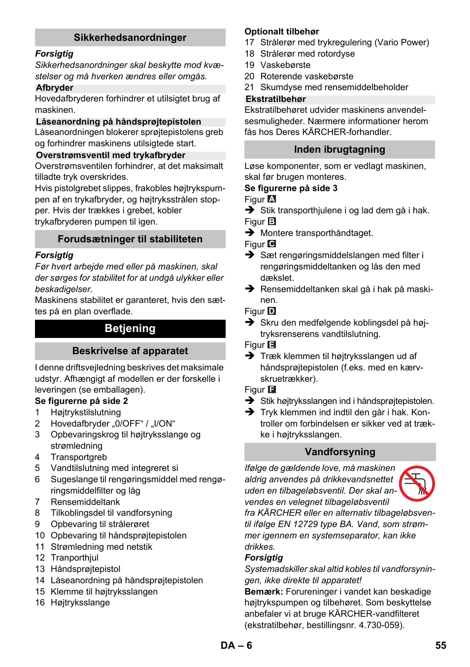 Karcher K 2 Premium User Manual | Page 55 / 196