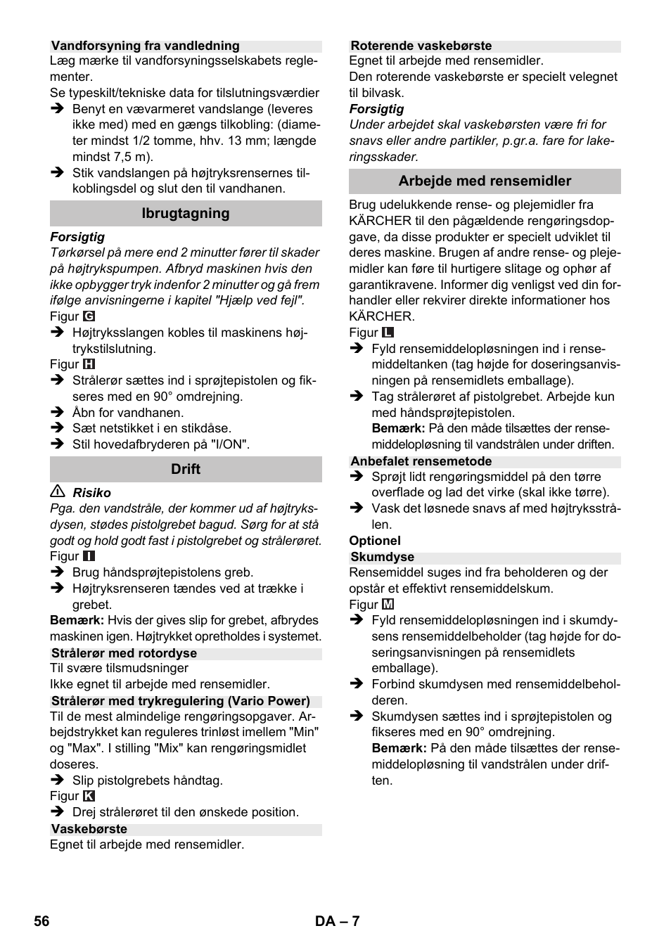 Karcher K 2 Premium User Manual | Page 56 / 196