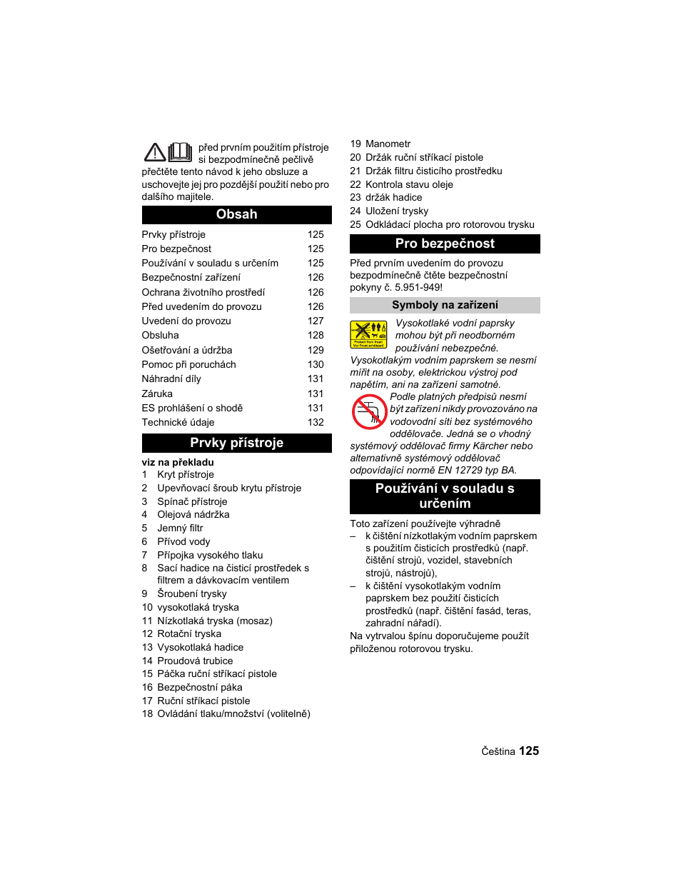 Karcher HD 10-25-4 Cage Plus User Manual | Page 125 / 224