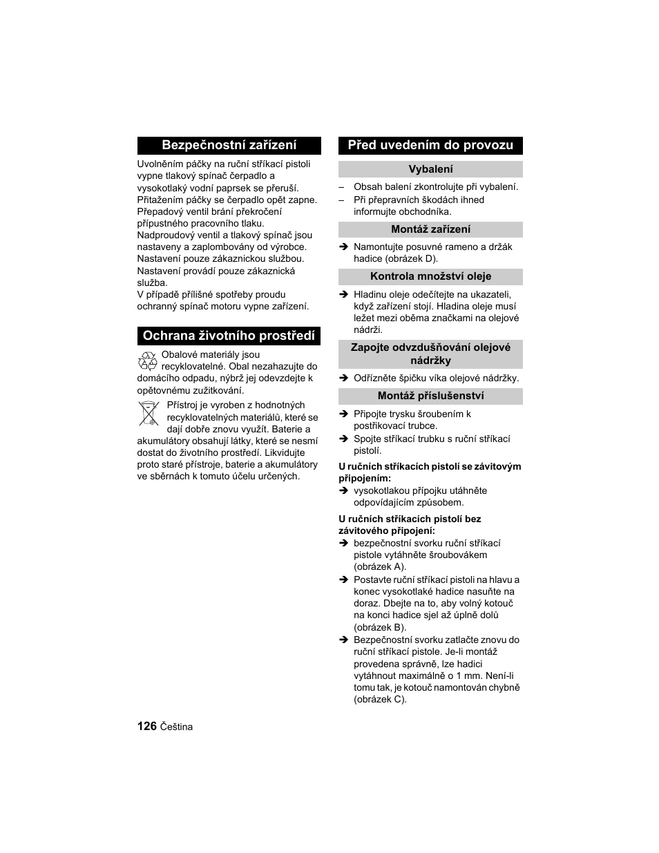 Karcher HD 10-25-4 Cage Plus User Manual | Page 126 / 224