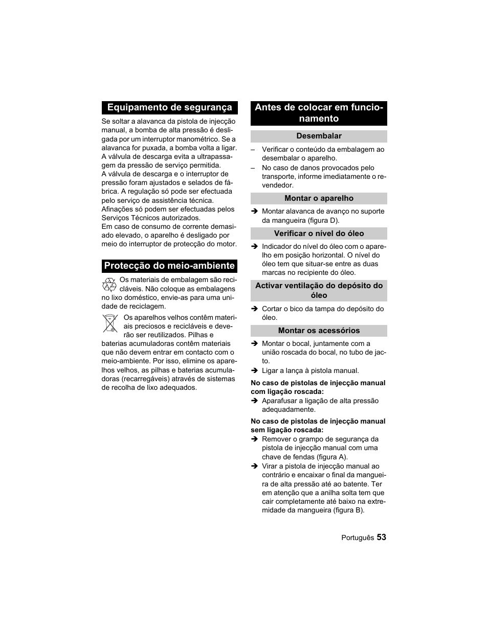 Karcher HD 10-25-4 Cage Plus User Manual | Page 53 / 224