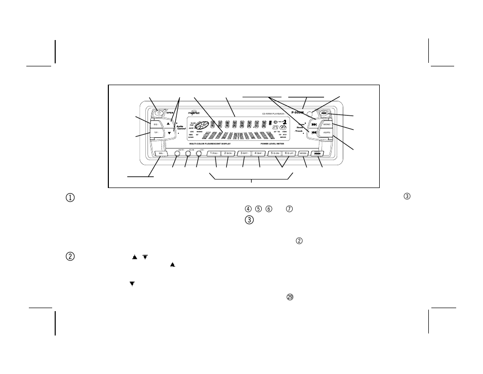 Operating instructions | Audiovox Prestige P-950W User Manual | Page 3 / 16