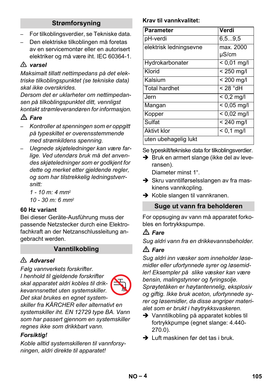 Karcher HD 13-35-4 User Manual | Page 105 / 344