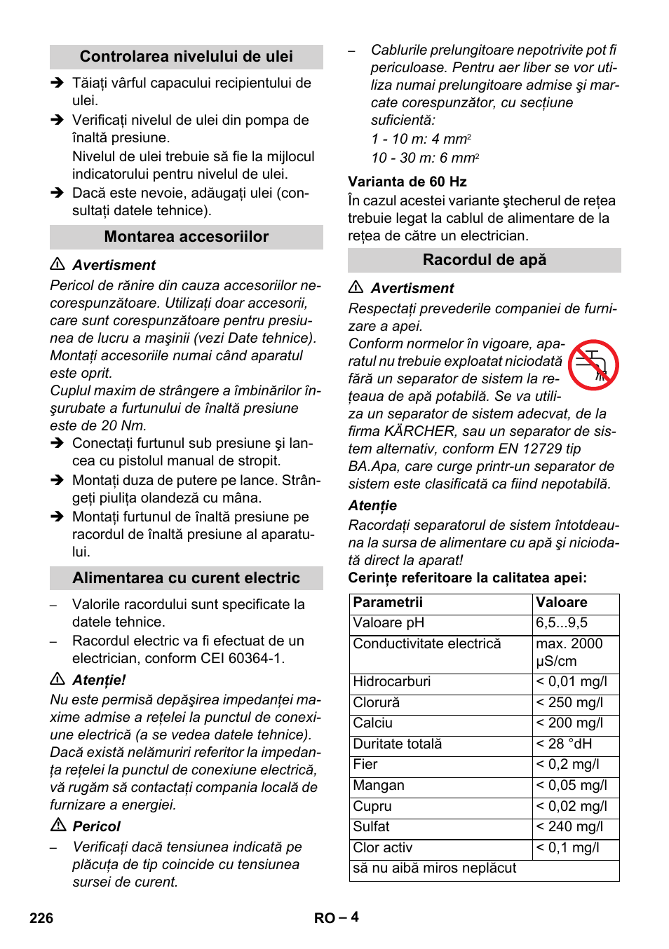 Karcher HD 13-35-4 User Manual | Page 226 / 344
