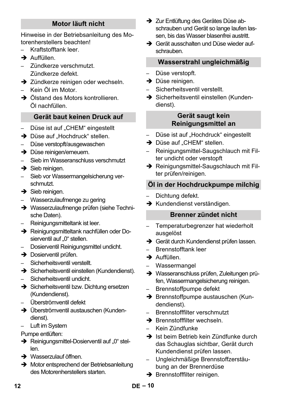 Karcher HDS 801 B User Manual | Page 12 / 340