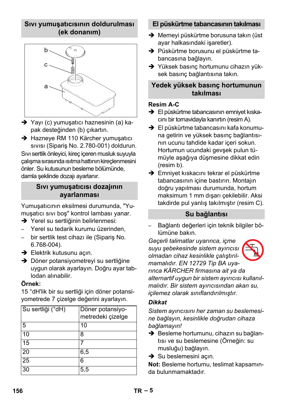 Karcher HDS 801 B User Manual | Page 156 / 340