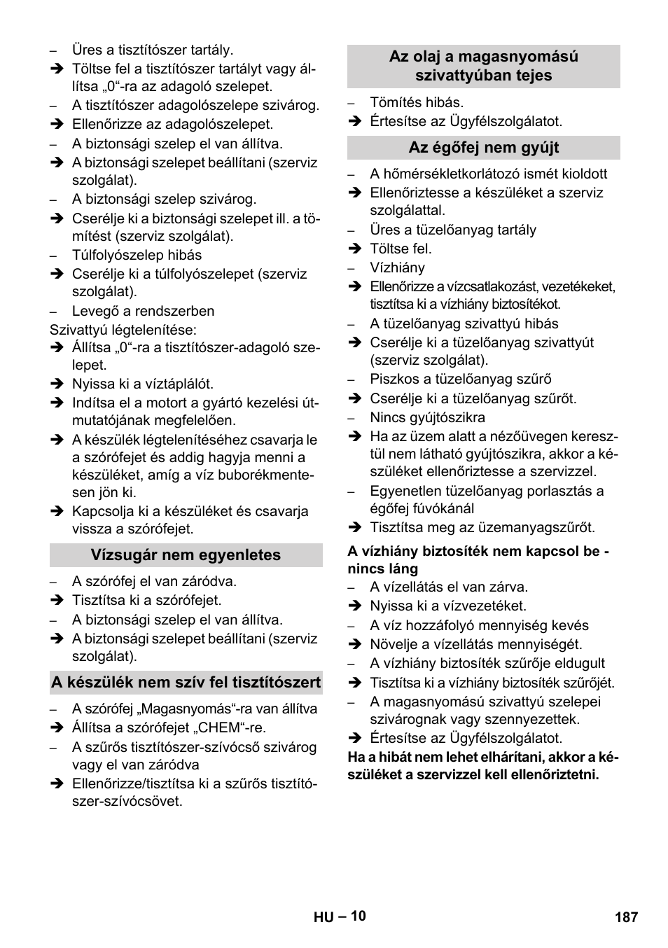 Karcher HDS 801 B User Manual | Page 187 / 340