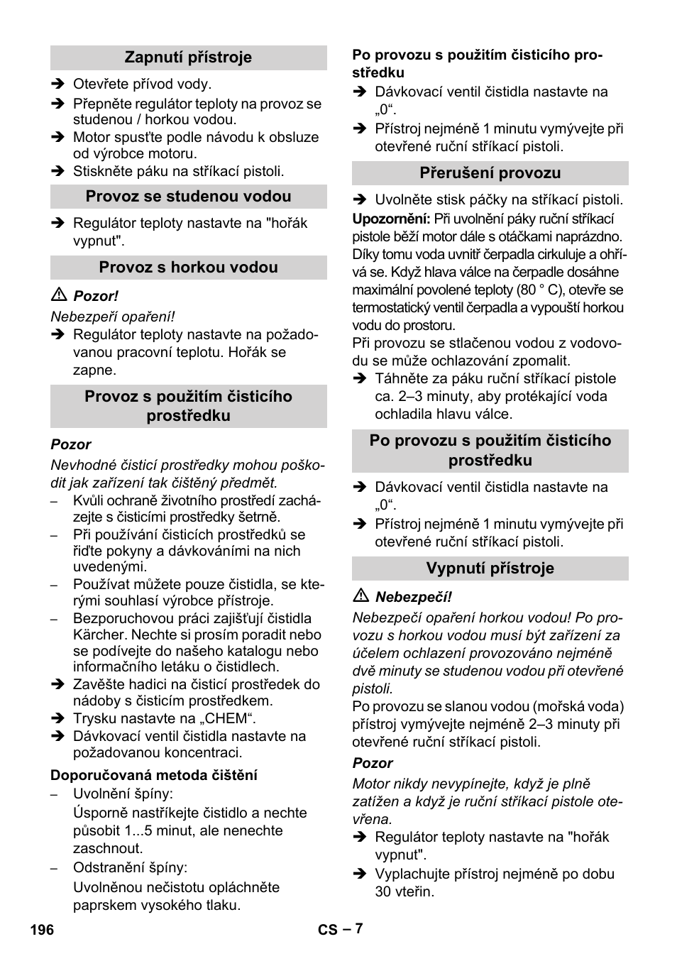 Karcher HDS 801 B User Manual | Page 196 / 340