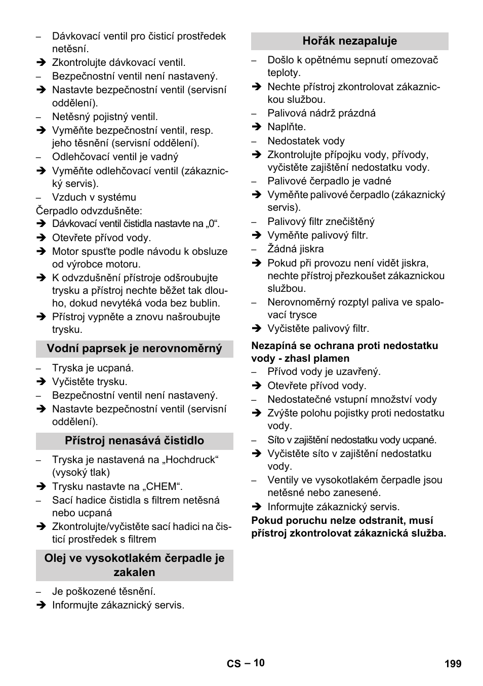 Karcher HDS 801 B User Manual | Page 199 / 340