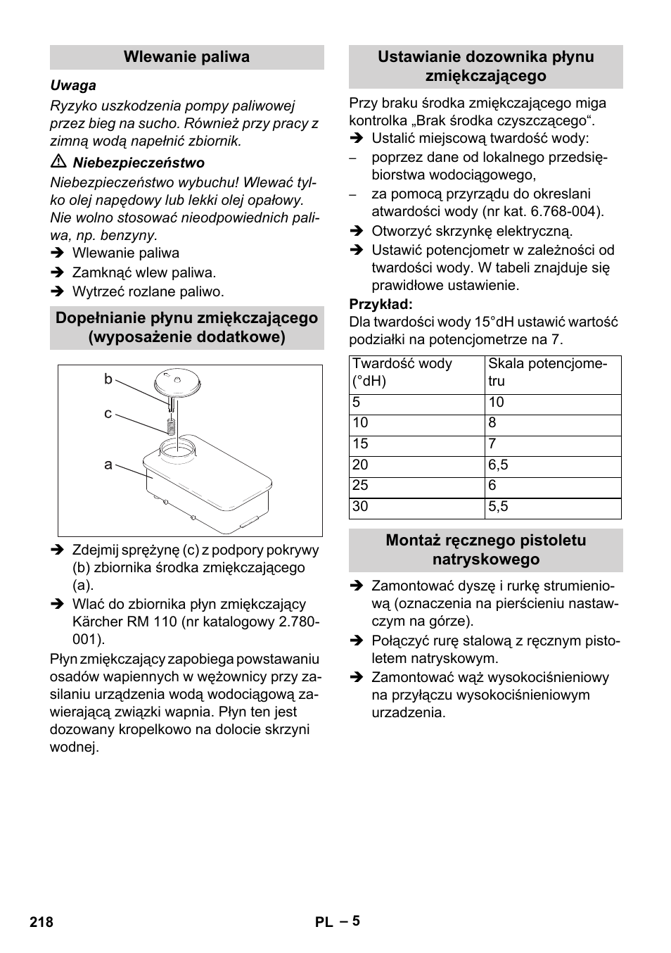 Karcher HDS 801 B User Manual | Page 218 / 340