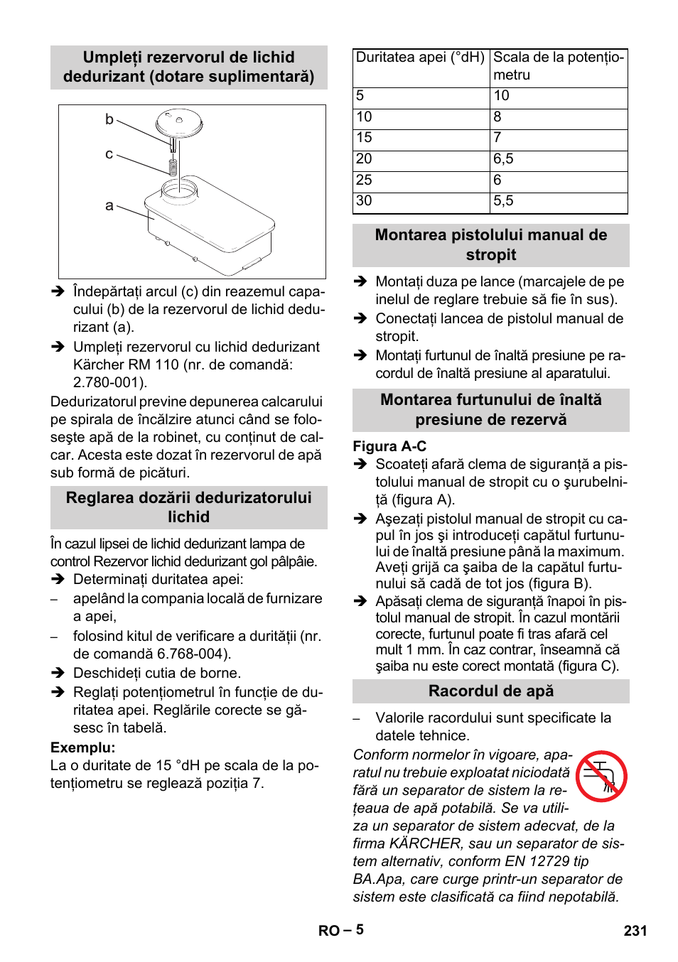 Karcher HDS 801 B User Manual | Page 231 / 340