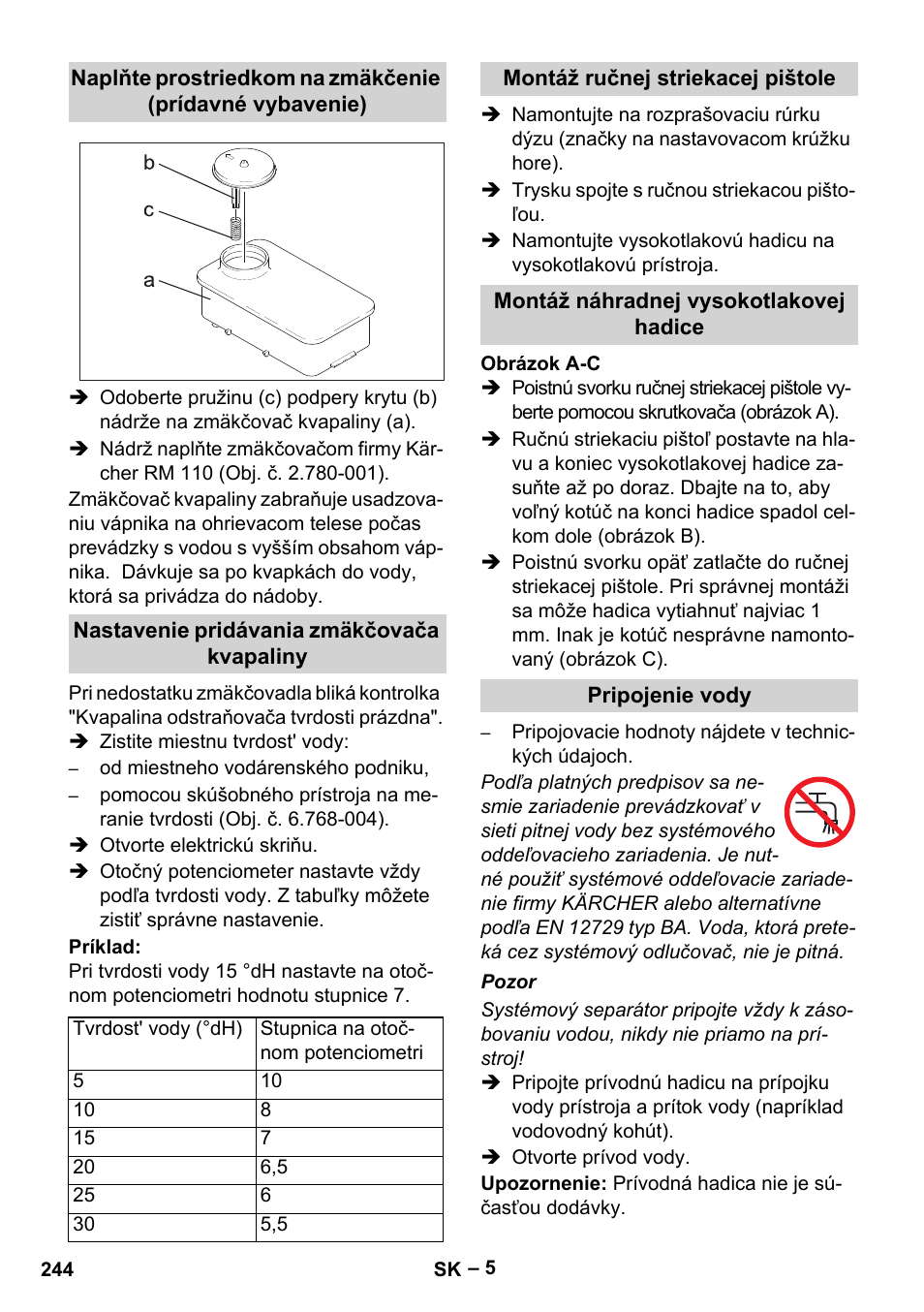 Karcher HDS 801 B User Manual | Page 244 / 340