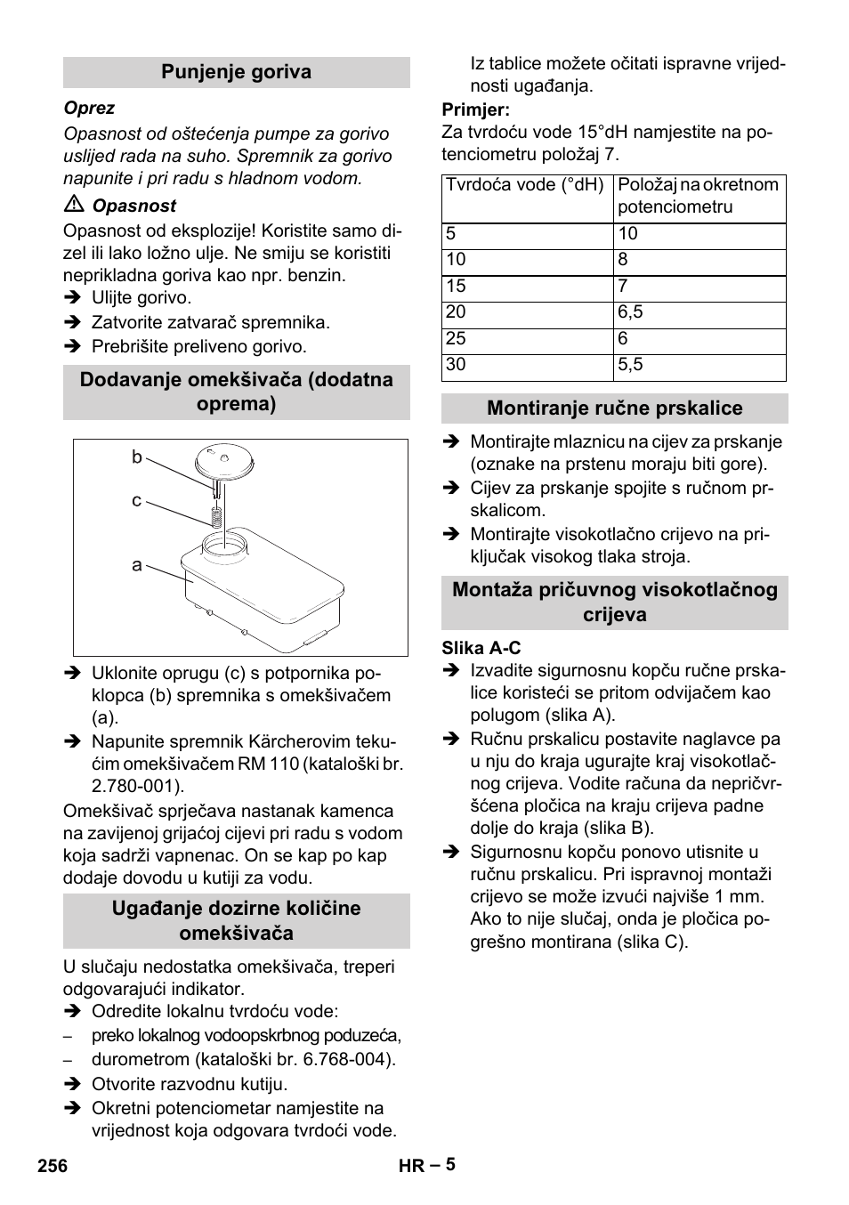 Karcher HDS 801 B User Manual | Page 256 / 340