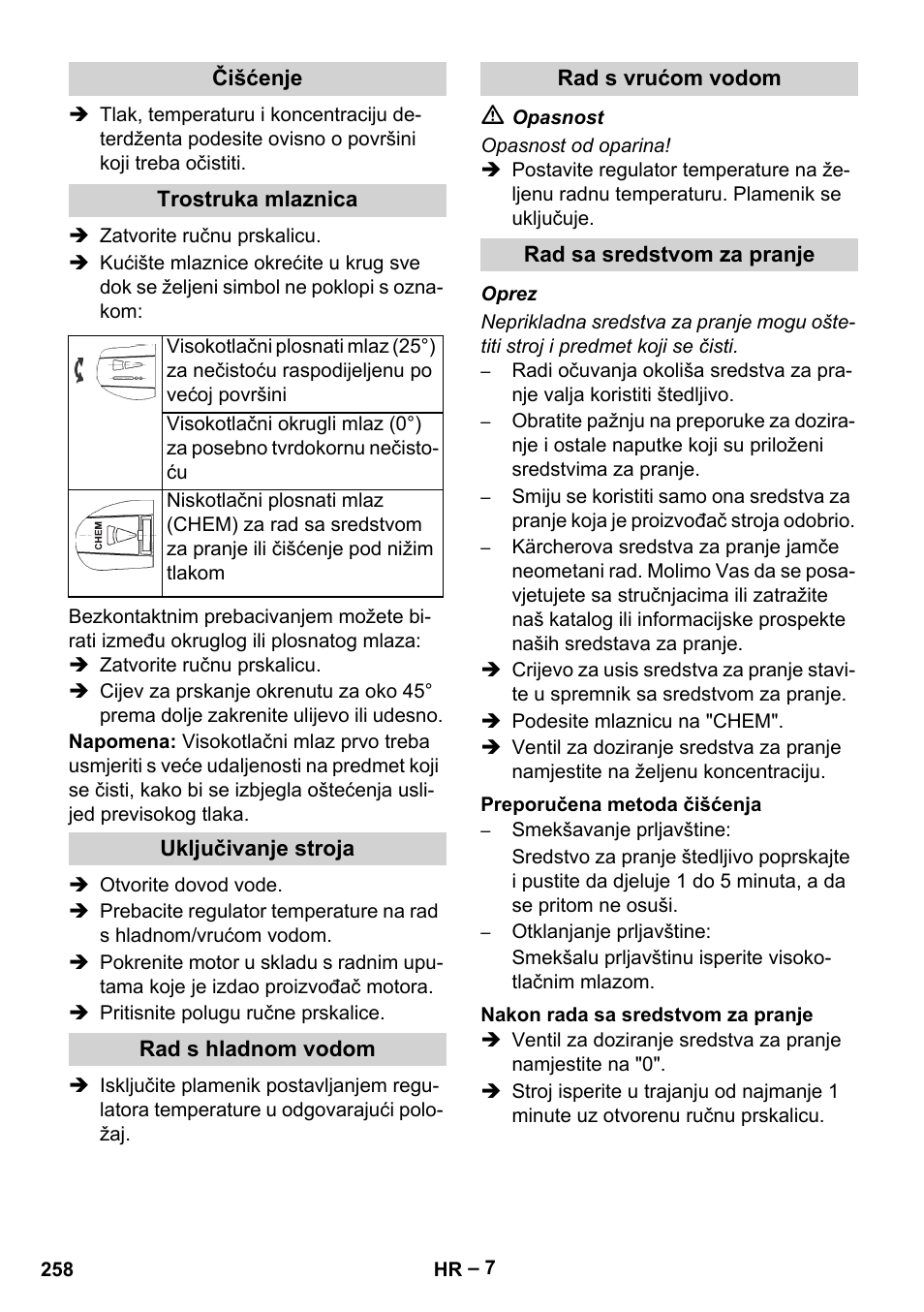 Karcher HDS 801 B User Manual | Page 258 / 340