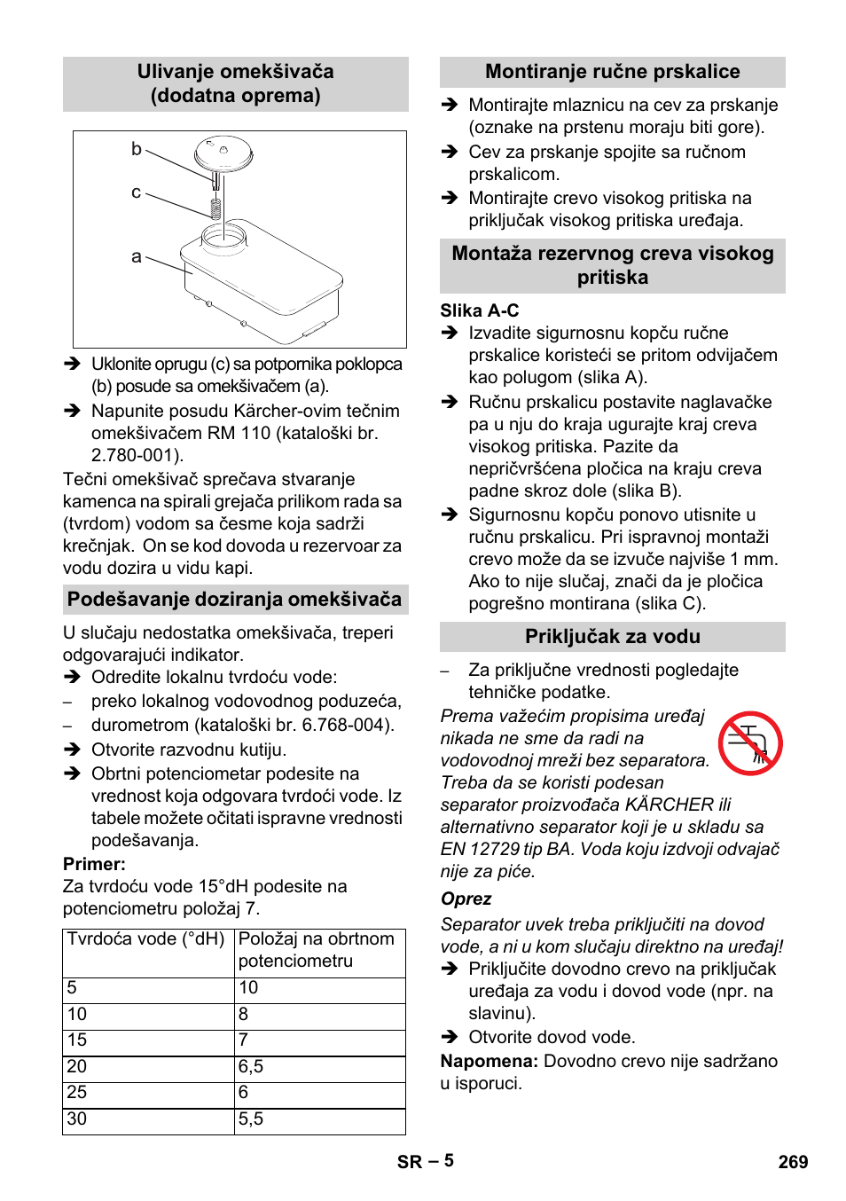 Karcher HDS 801 B User Manual | Page 269 / 340