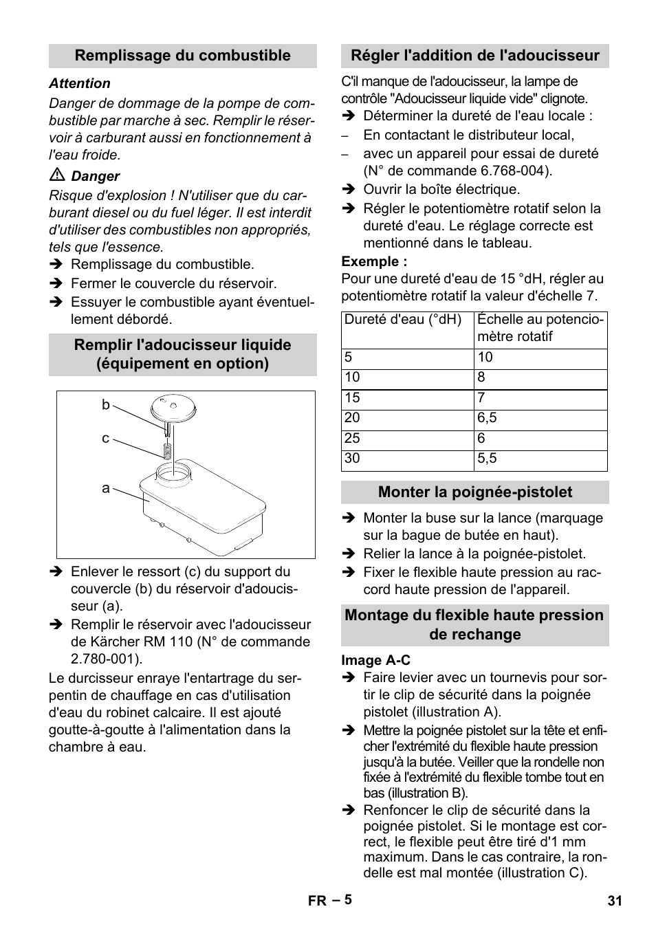 Karcher HDS 801 B User Manual | Page 31 / 340