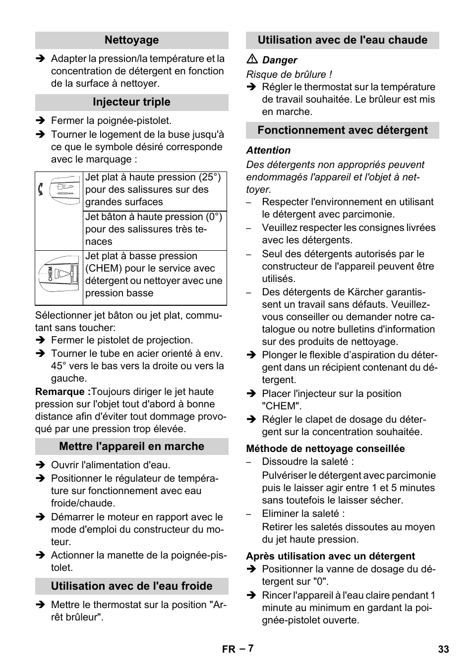 Karcher HDS 801 B User Manual | Page 33 / 340