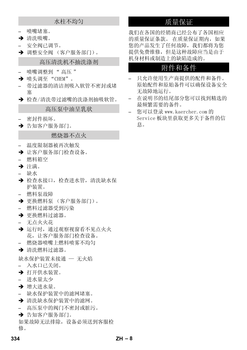 䋼䞣ֱ䆕 䰘ӊ੠໛ӊ | Karcher HDS 801 B User Manual | Page 334 / 340