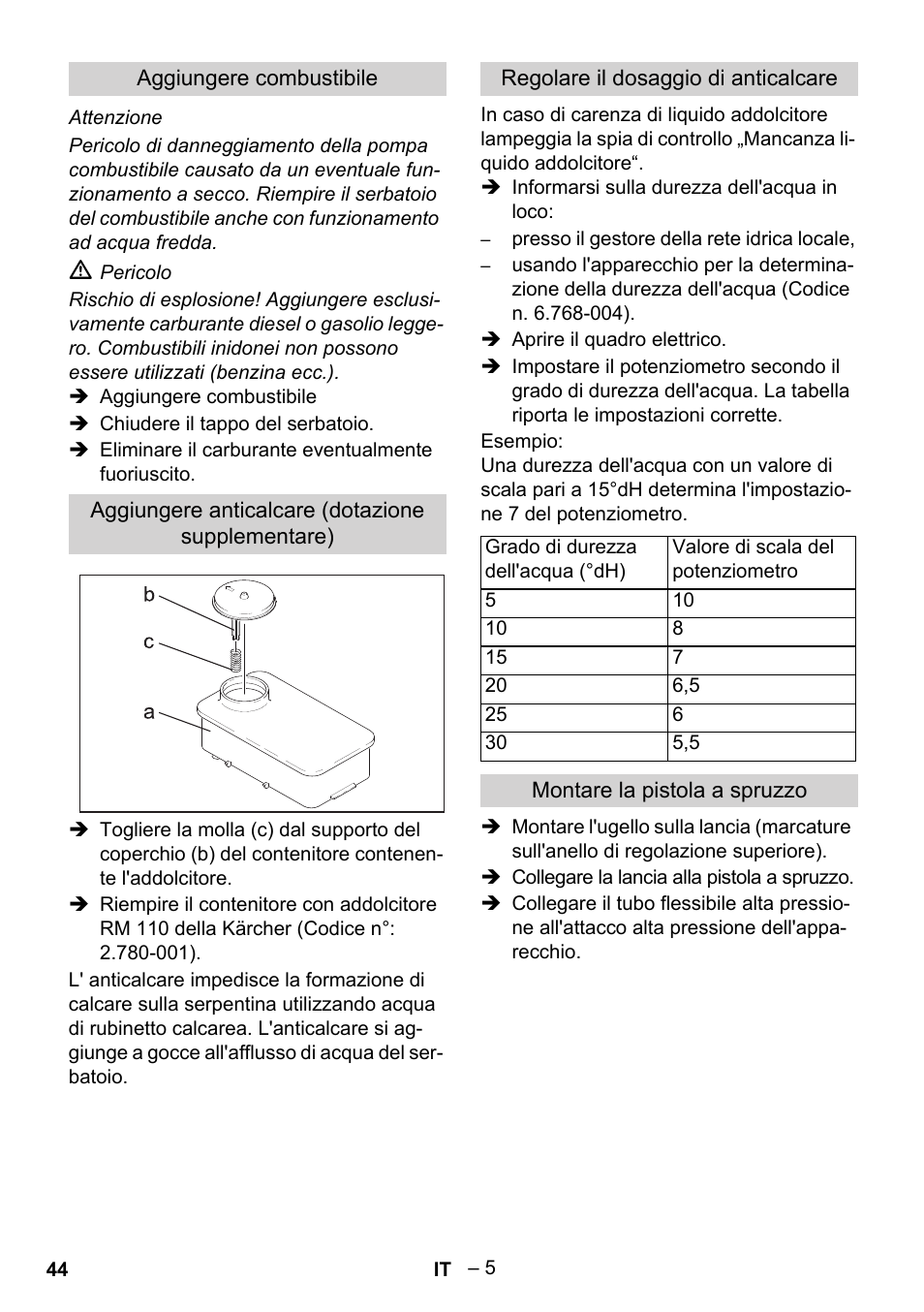 Karcher HDS 801 B User Manual | Page 44 / 340