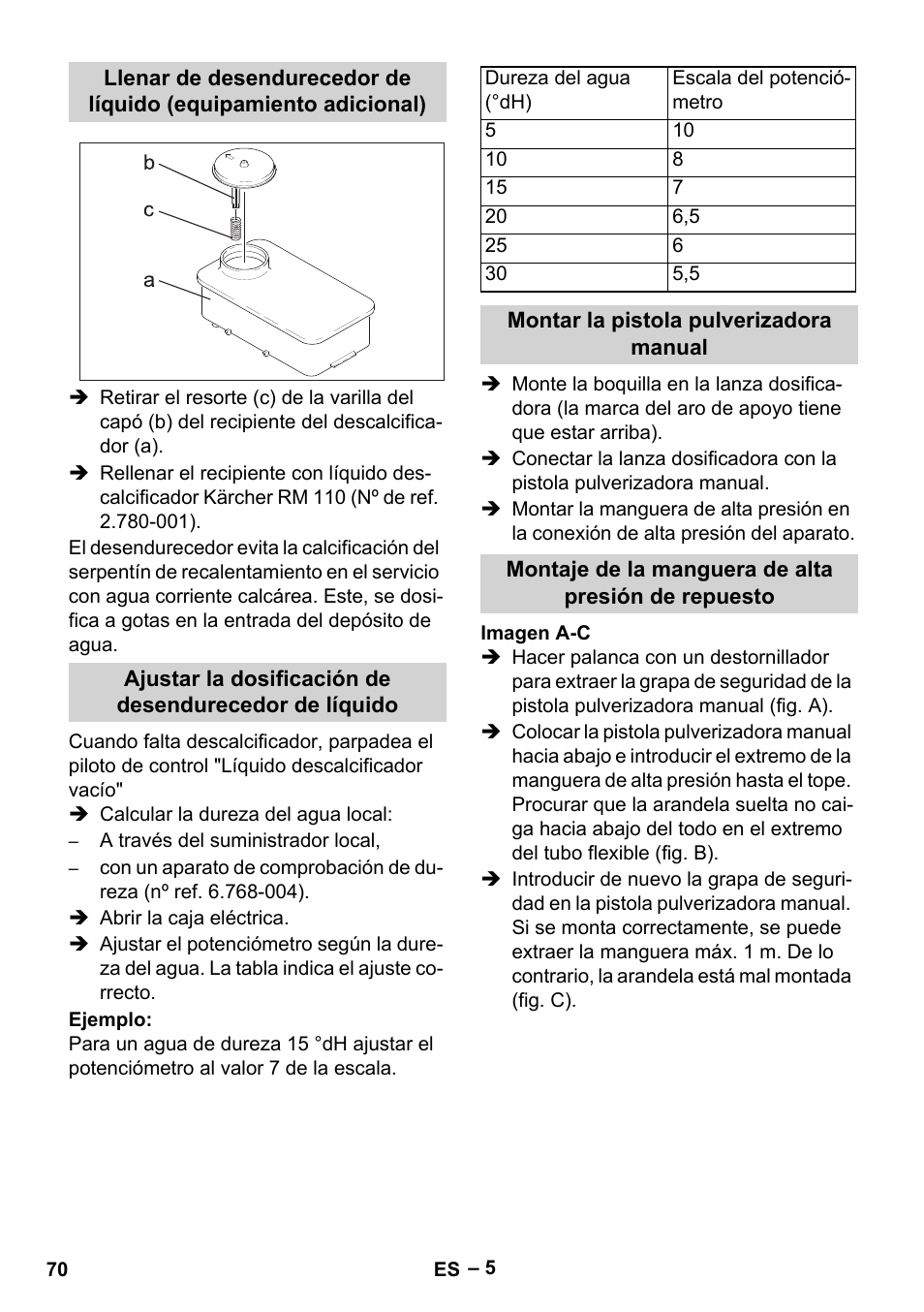 Karcher HDS 801 B User Manual | Page 70 / 340