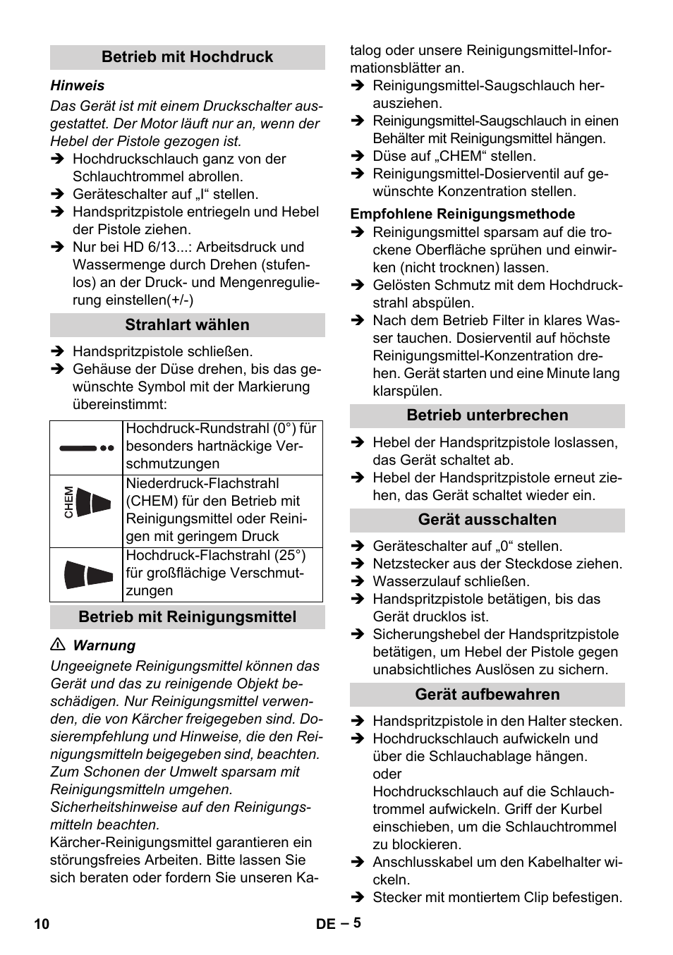 Karcher HD 6-13 C User Manual | Page 10 / 332