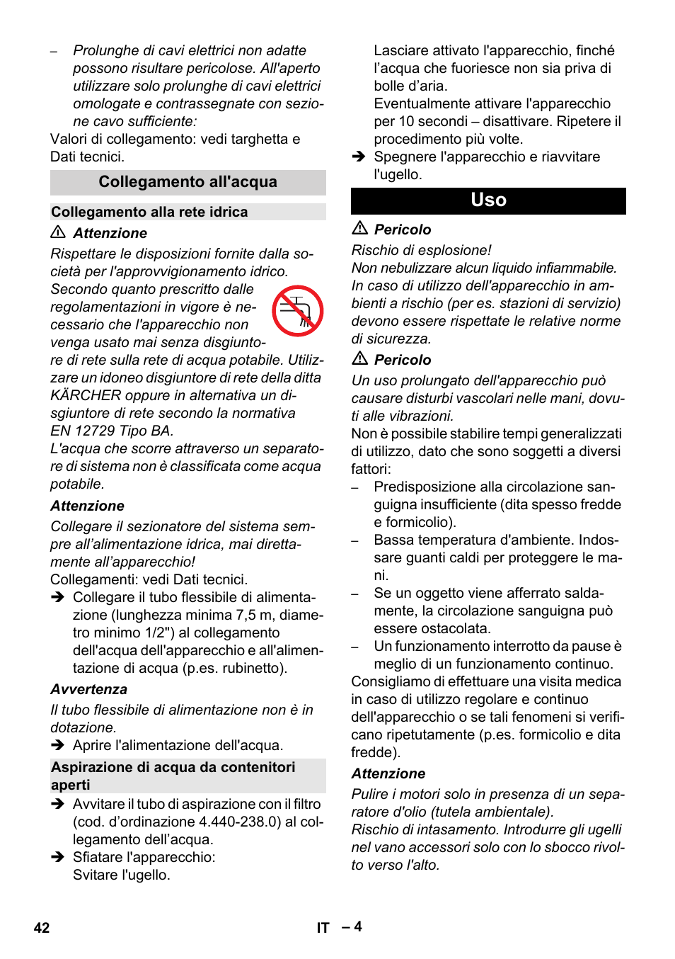 Karcher HD 6-13 C User Manual | Page 42 / 332