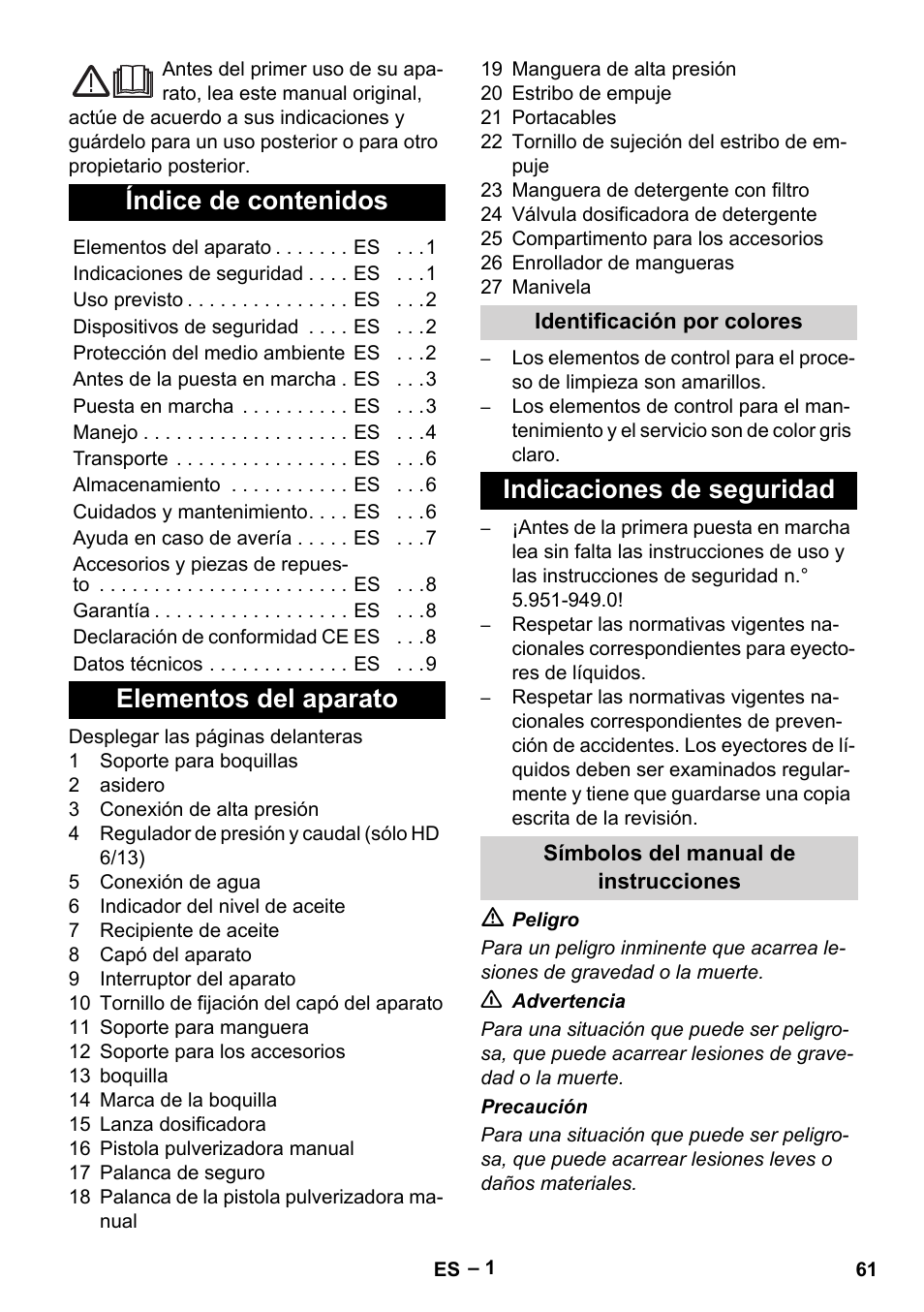 Karcher HD 6-13 C User Manual | Page 61 / 332