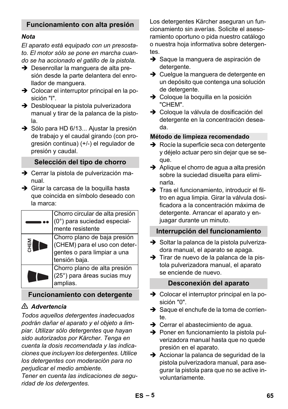 Karcher HD 6-13 C User Manual | Page 65 / 332