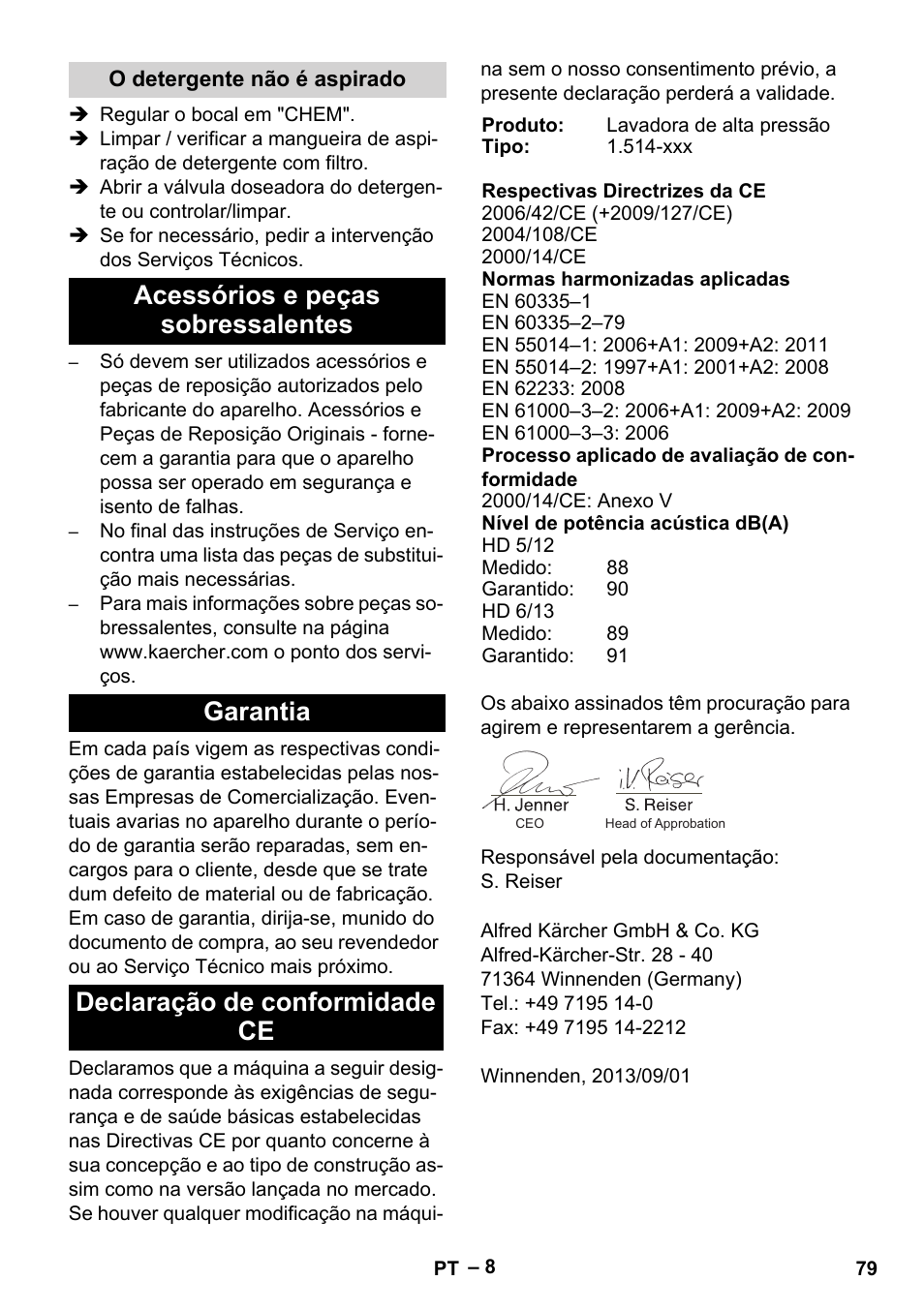 Karcher HD 6-13 C User Manual | Page 79 / 332