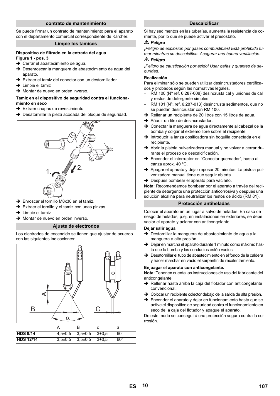 1. a b c a | Karcher HDS 9-14-4 ST Eco User Manual | Page 107 / 444