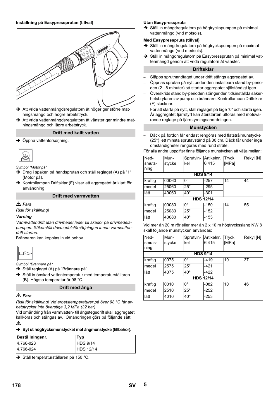 Karcher HDS 9-14-4 ST Eco User Manual | Page 178 / 444