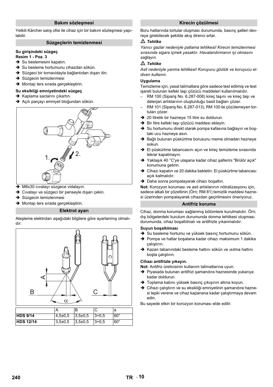 1. a b c a | Karcher HDS 9-14-4 ST Eco User Manual | Page 240 / 444