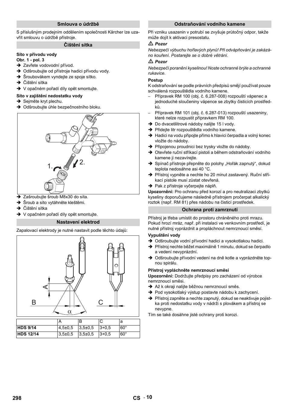 1. a b c a | Karcher HDS 9-14-4 ST Eco User Manual | Page 298 / 444