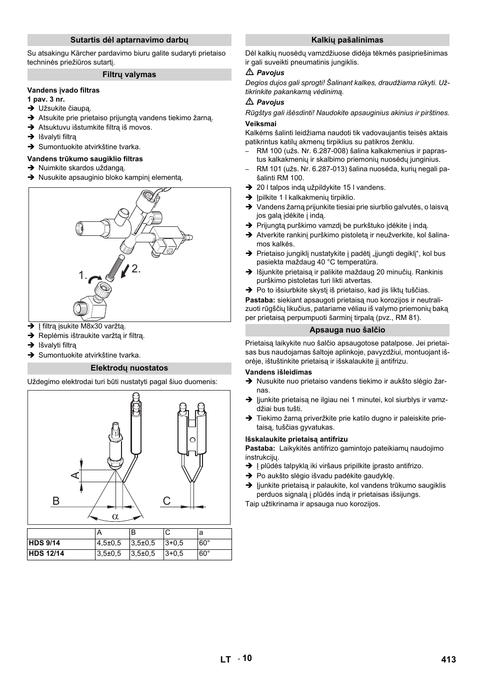 1. a b c a | Karcher HDS 9-14-4 ST Eco User Manual | Page 413 / 444