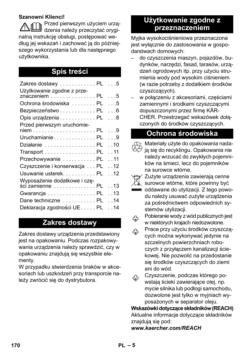 Karcher K 7 Compact User Manual | Page 170 / 278