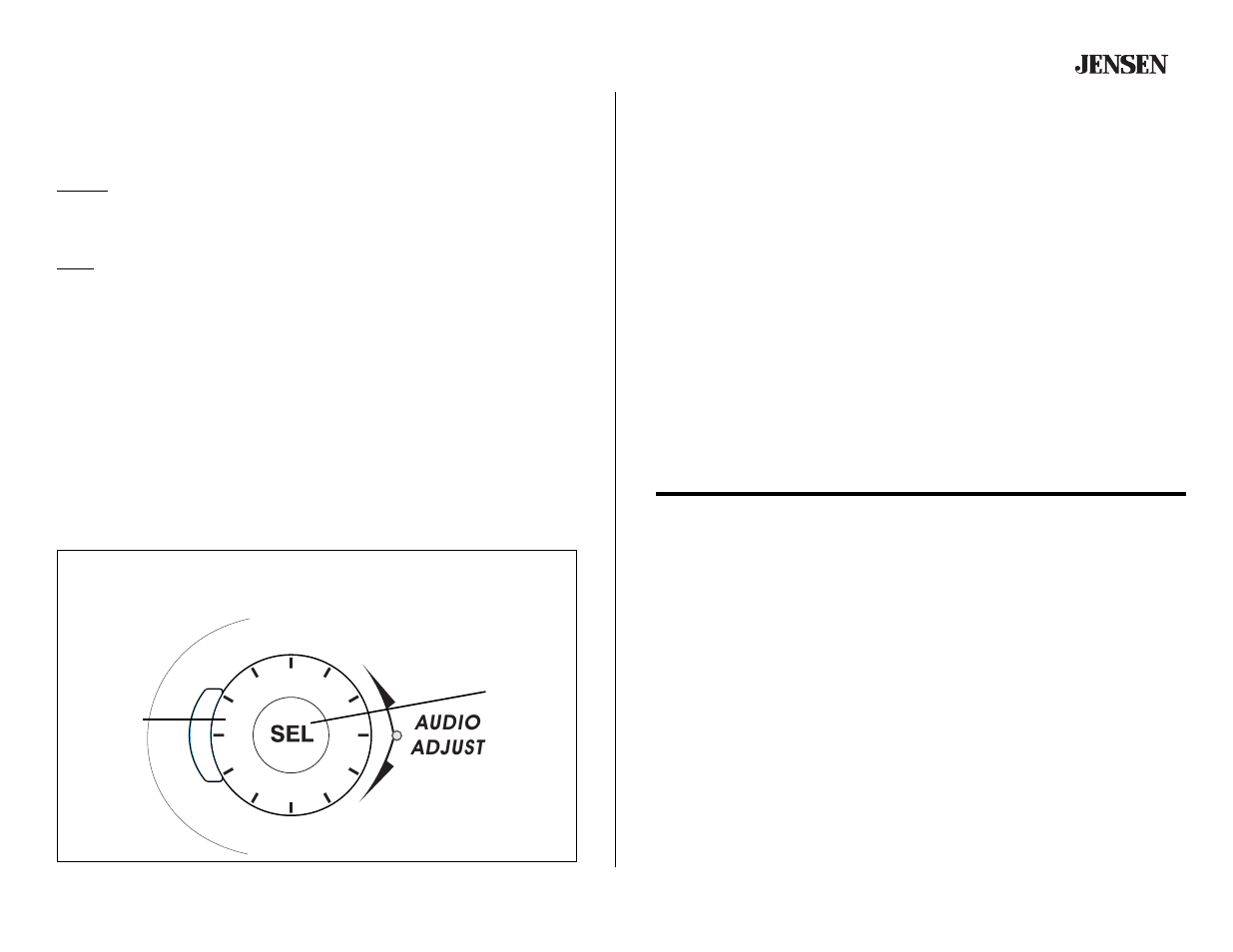 Audio adjust | Audiovox MP7720 User Manual | Page 7 / 19