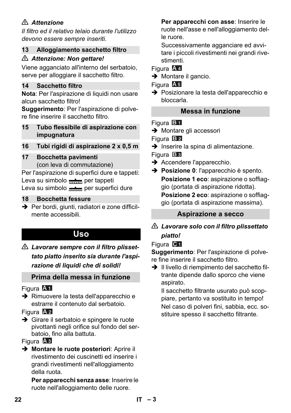 Karcher WD 7-800 eco!ogic User Manual | Page 22 / 154