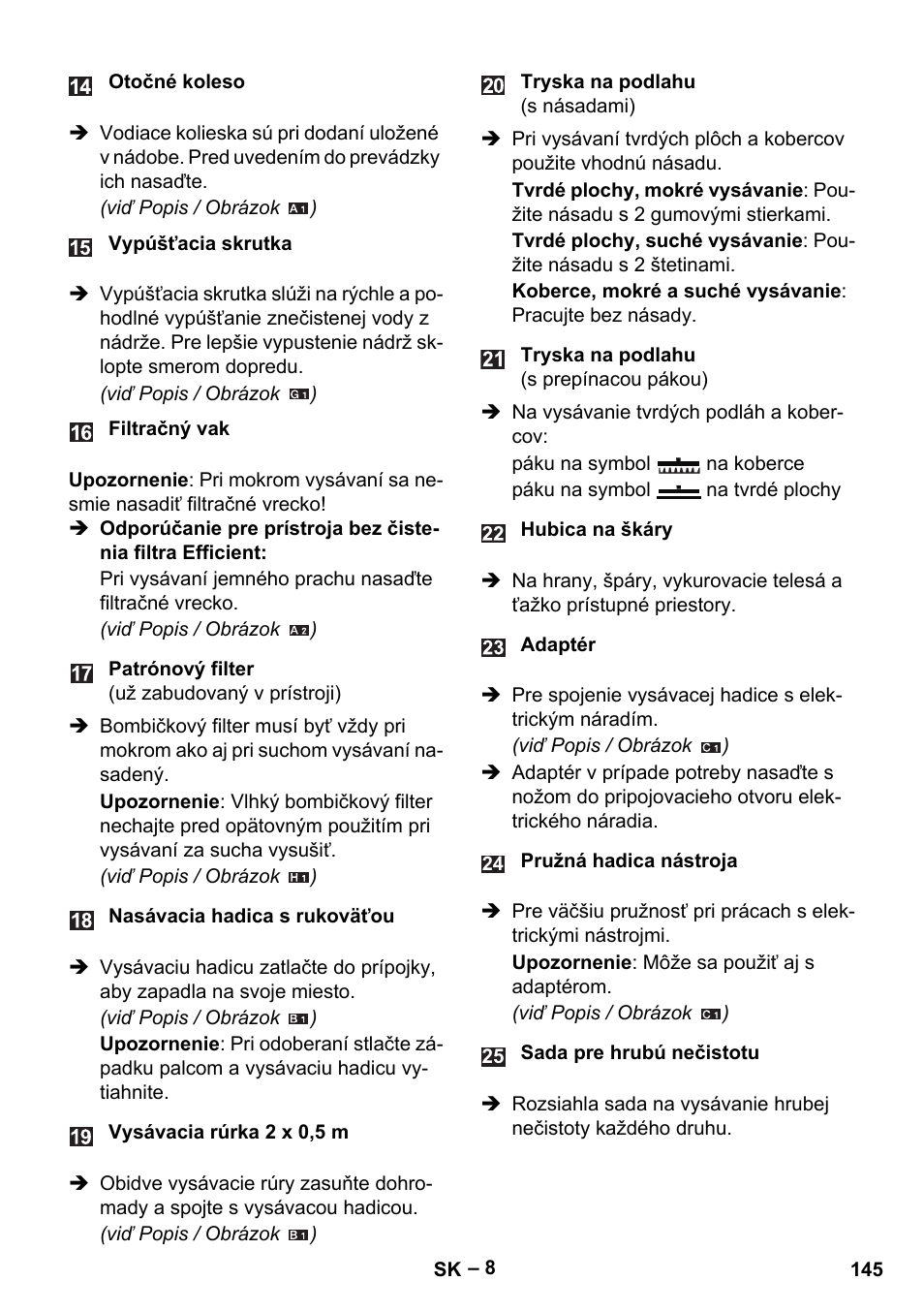 Karcher WD 5-500 M User Manual | Page 145 / 212