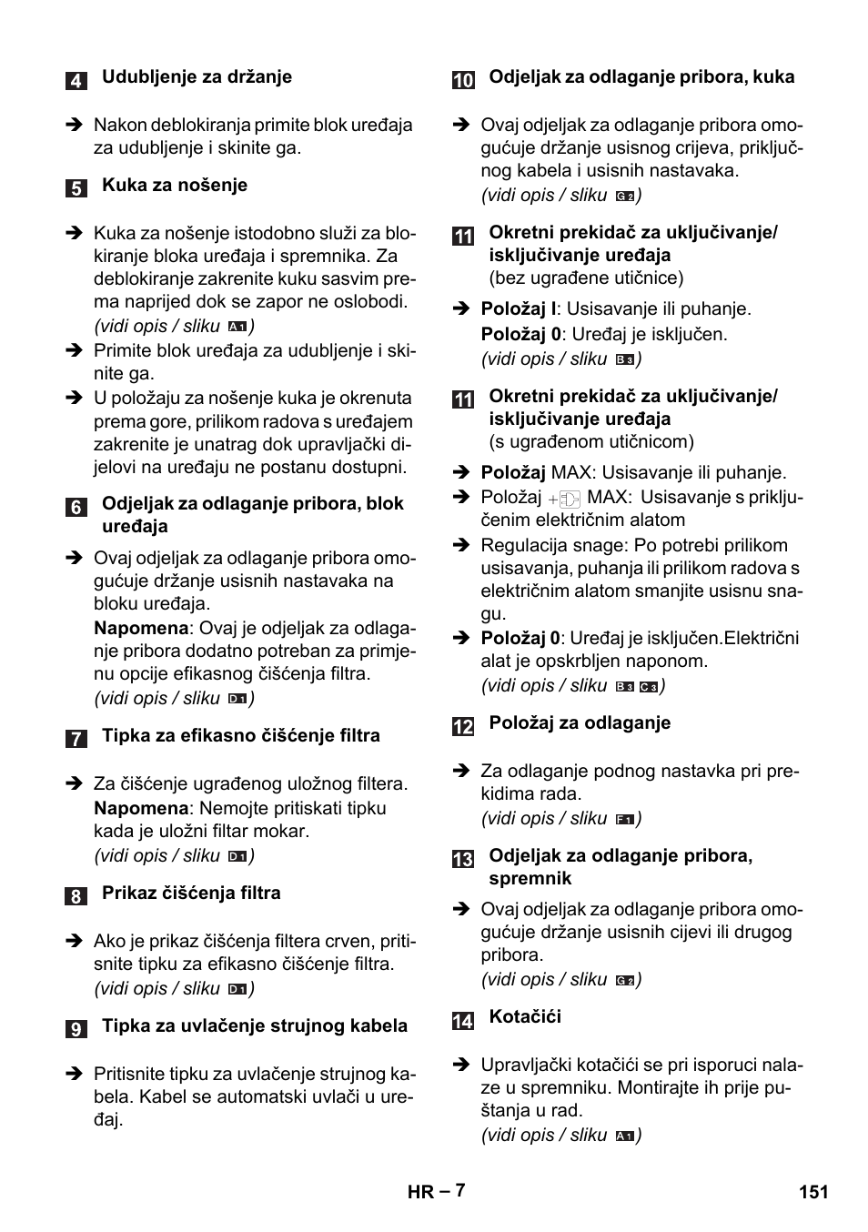 Karcher WD 5-500 M User Manual | Page 151 / 212