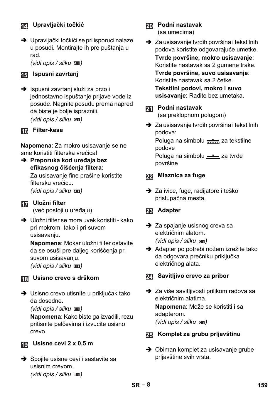 Karcher WD 5-500 M User Manual | Page 159 / 212