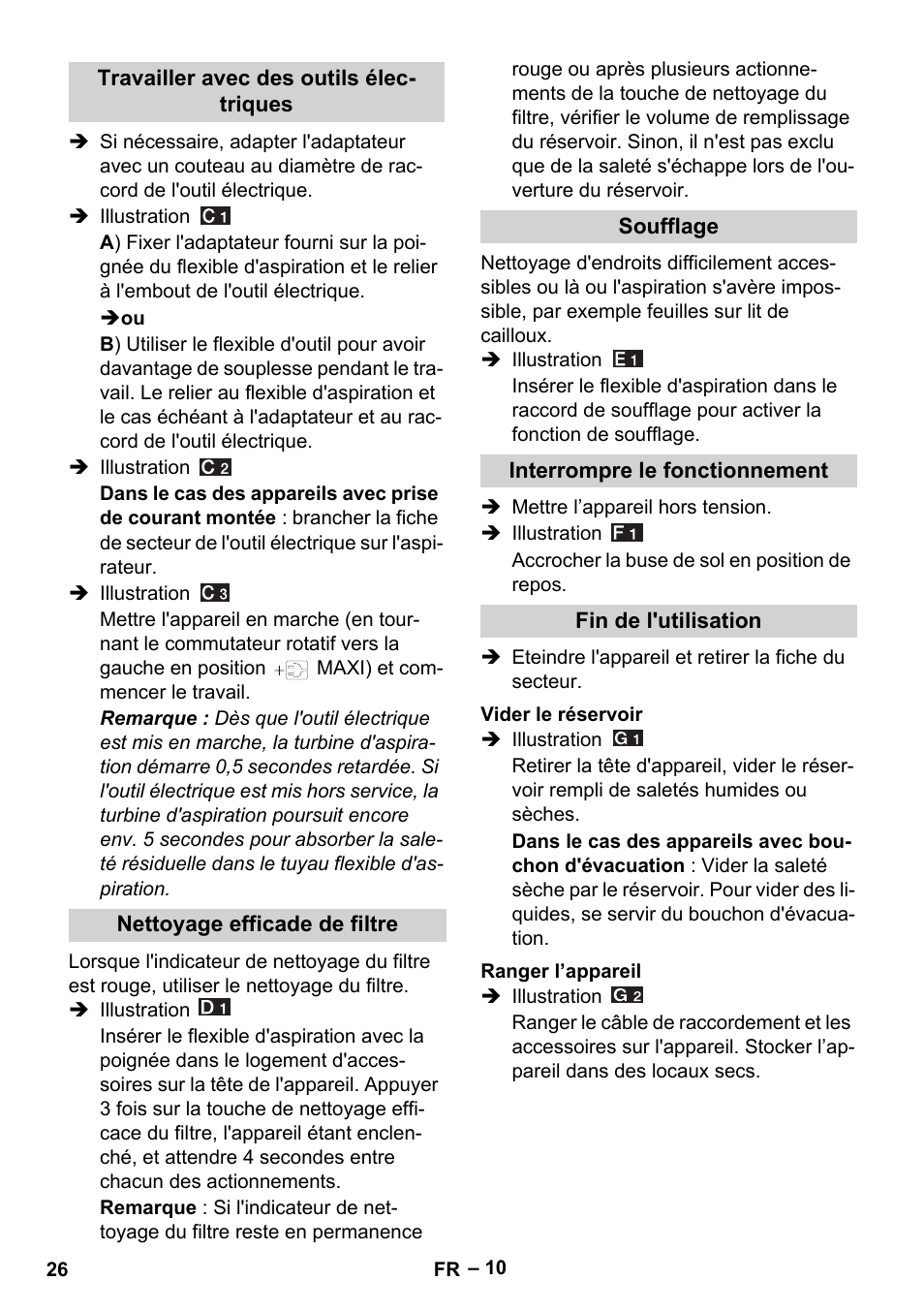 Karcher WD 5-500 M User Manual | Page 26 / 212